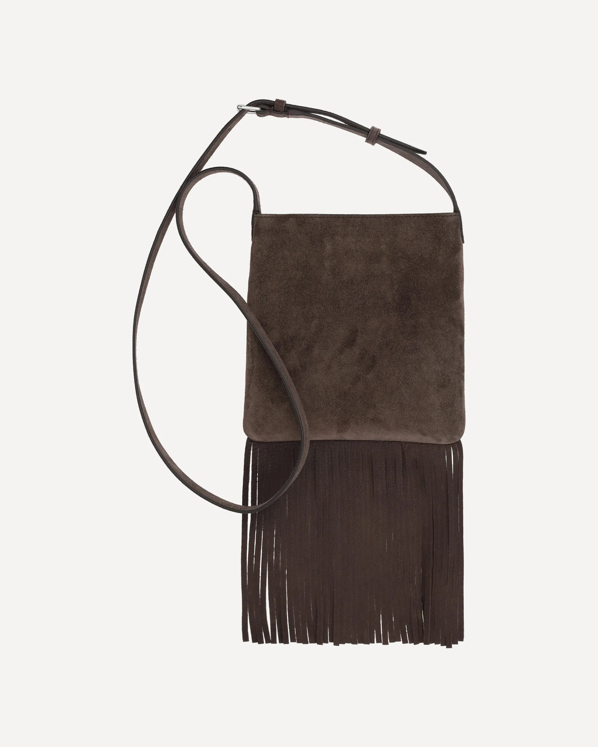 Suede Shoulder Bag - Image 4