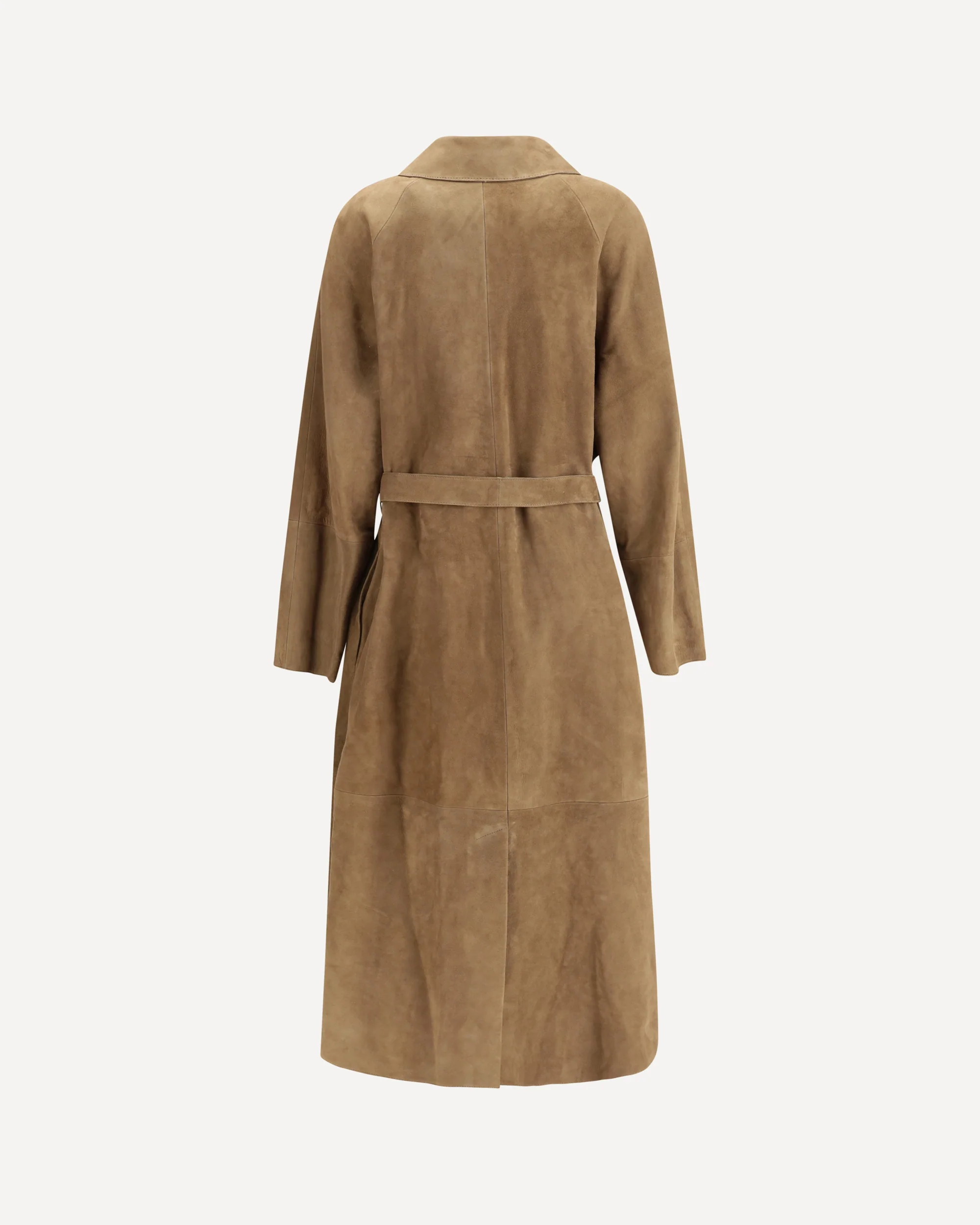 Suede Trench Coat - Image 2