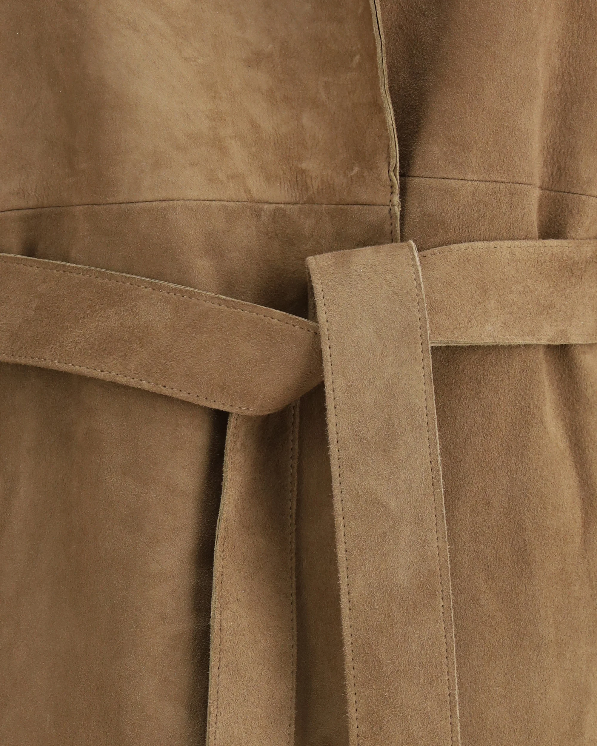 Suede Trench Coat - Image 5