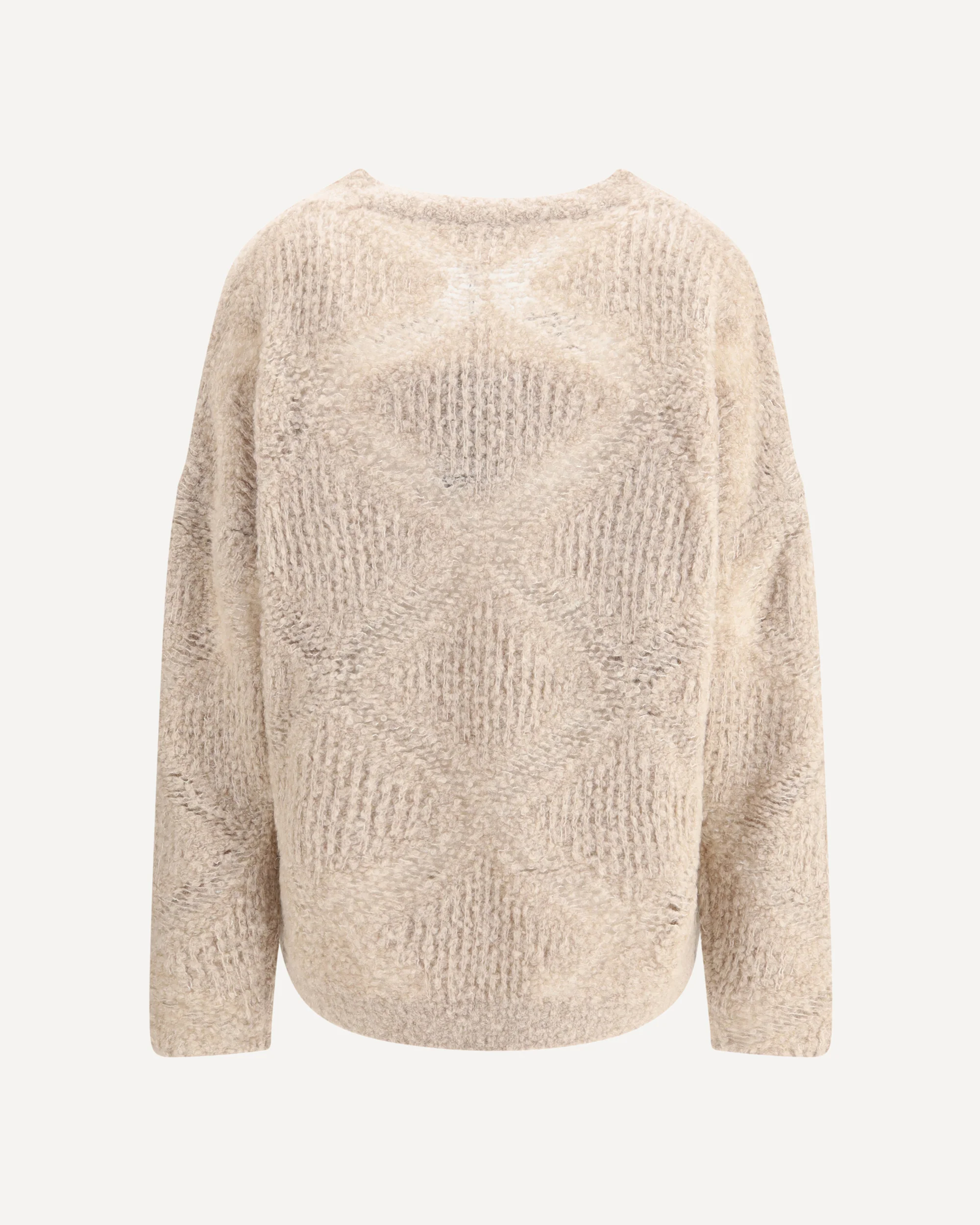 V-neck cashmere and alpaca blend Sweater - Image 2