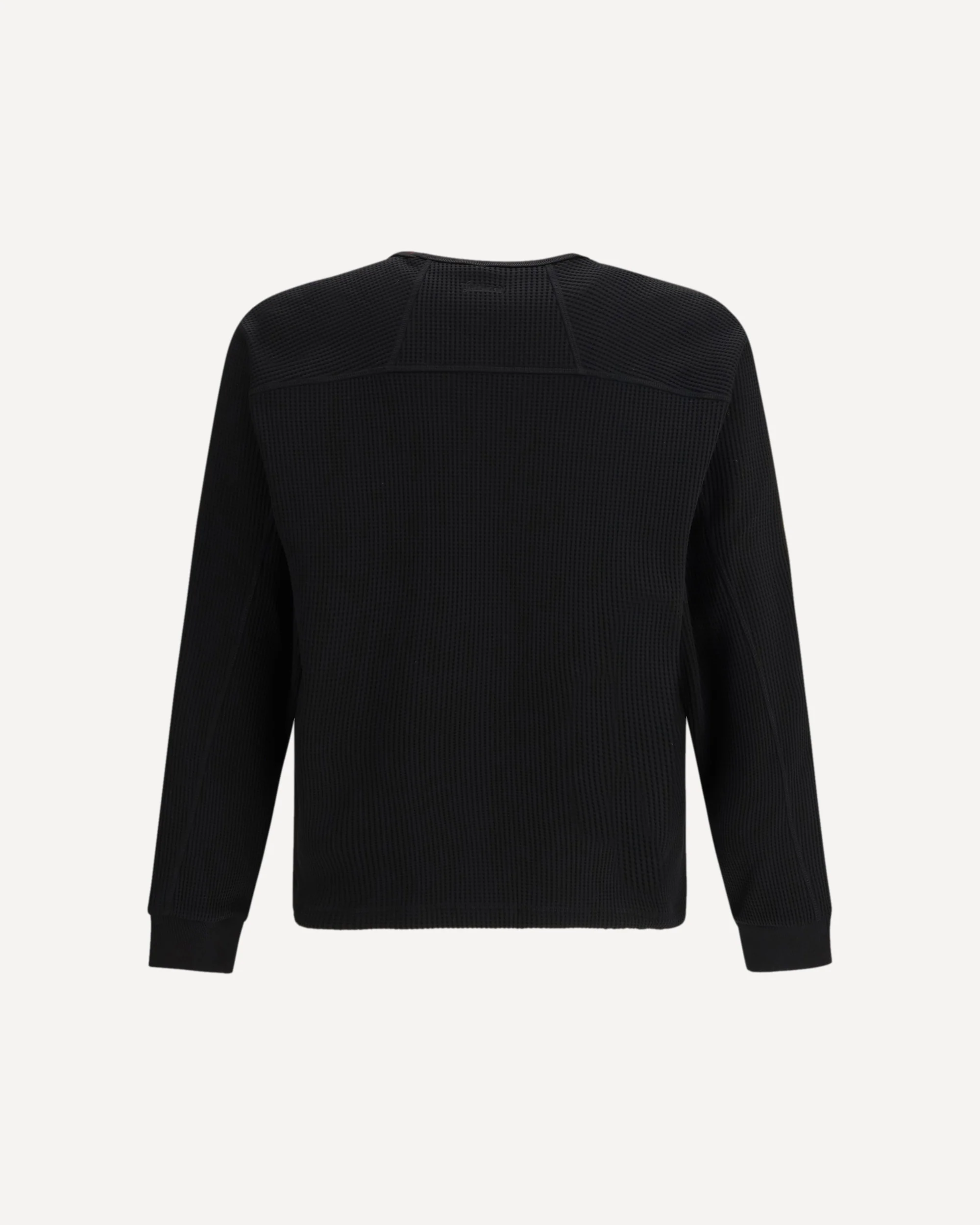 Longsleeve T-shirt in honeycomb cotton jersey - Image 4