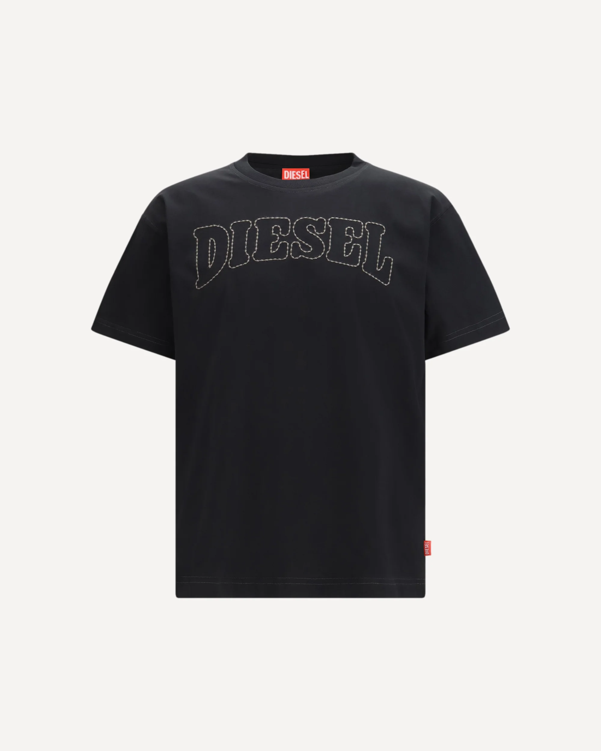 T-Norm-V10 Logo Stitching T-Shirt - Image 3
