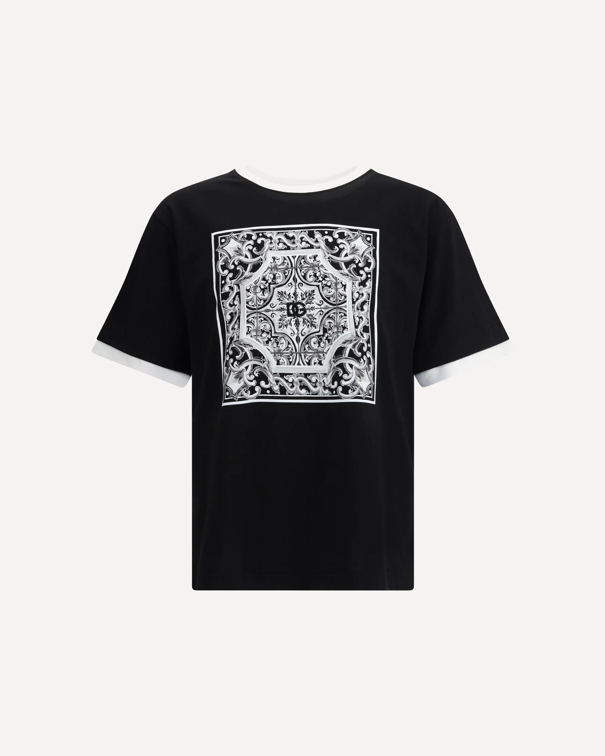 Baroque print T-Shirt - Image 3