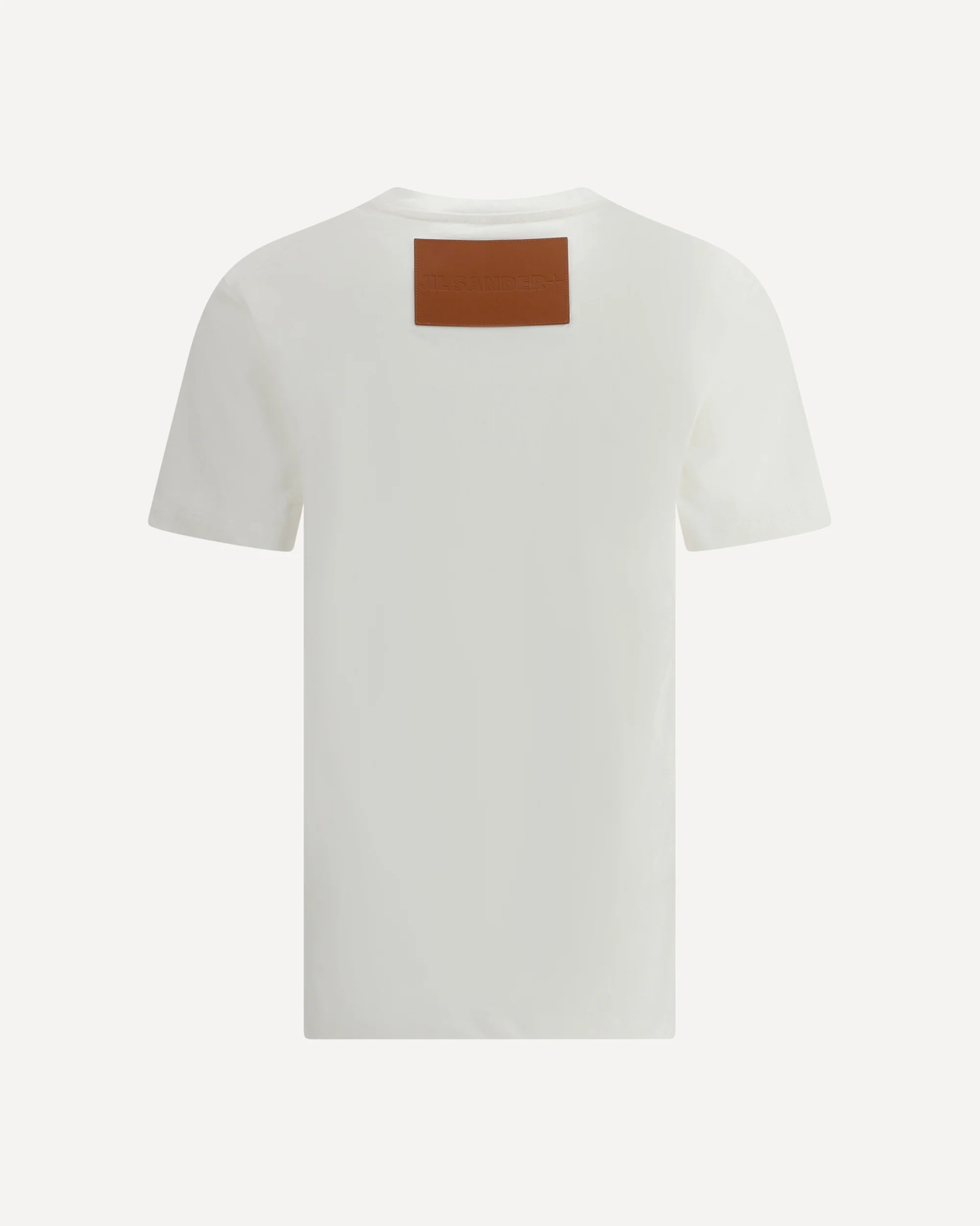T-Shirt with leather patch - Image 2