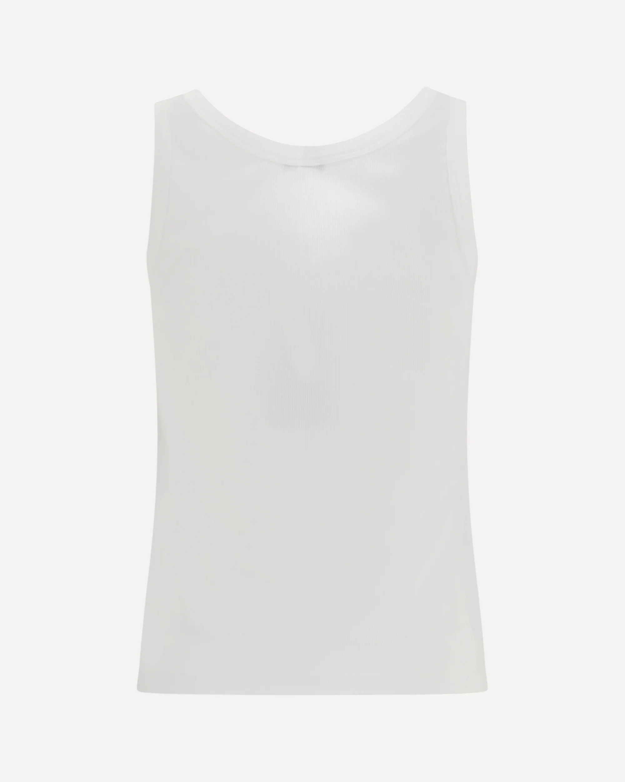 Tank Top in cotton rib stretch - Image 4