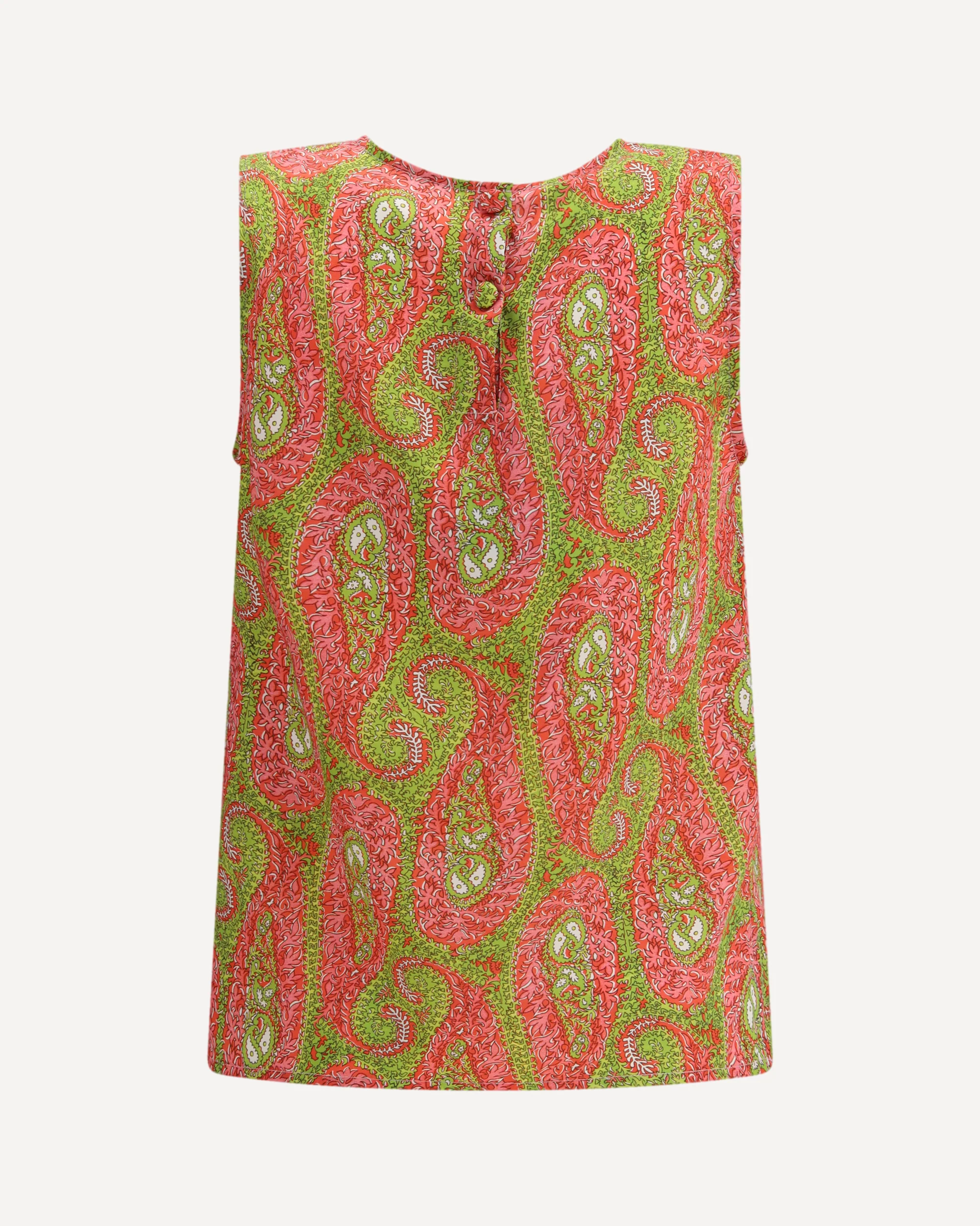 Twill Top with Paisley foliage motif - Image 4