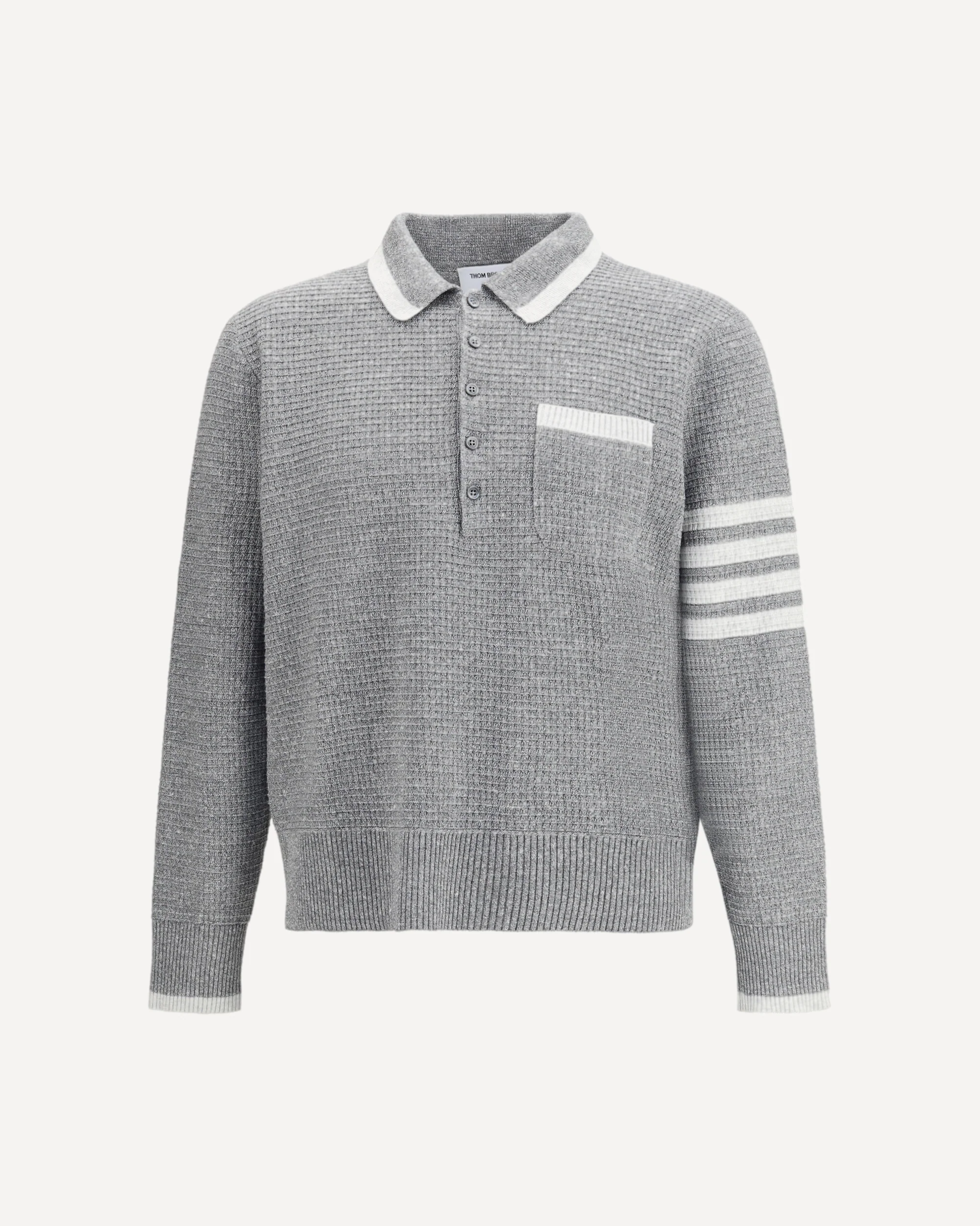 Knitted polo Shirt - Image 3
