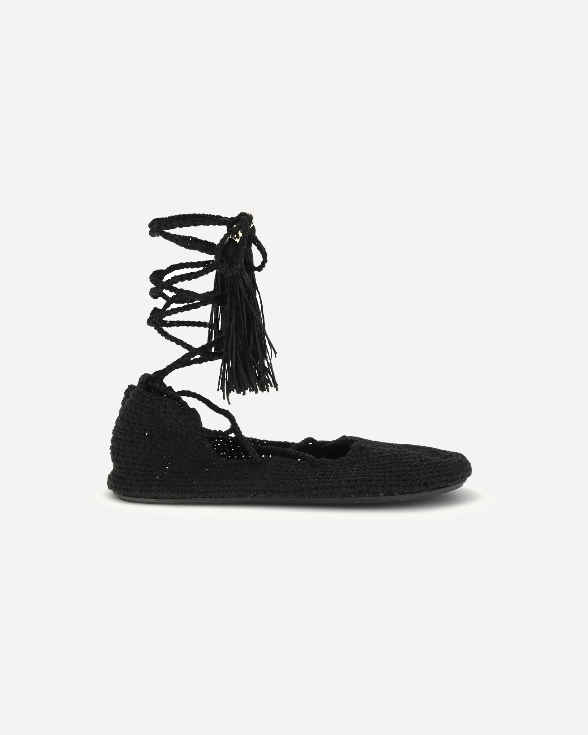 The Sound Of The Sea lace-up Ballerinas - Image 3