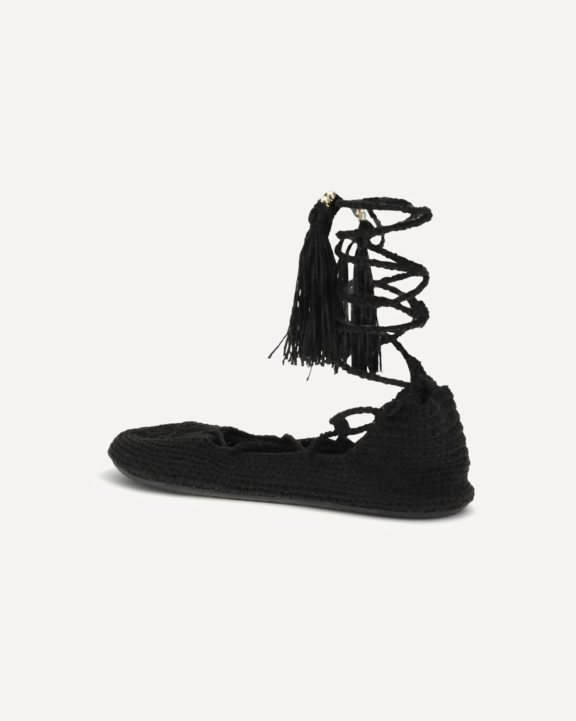 The Sound Of The Sea lace-up Ballerinas - Image 5