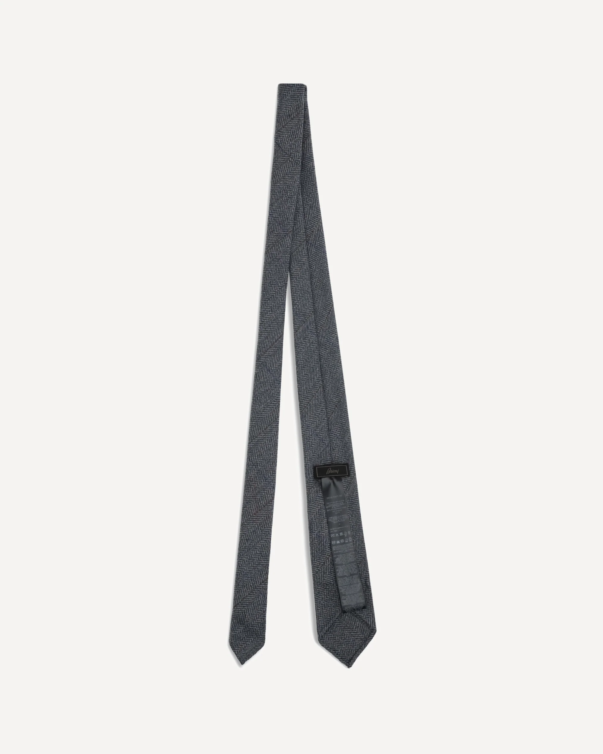 Herringbone wool Tie - Image 2