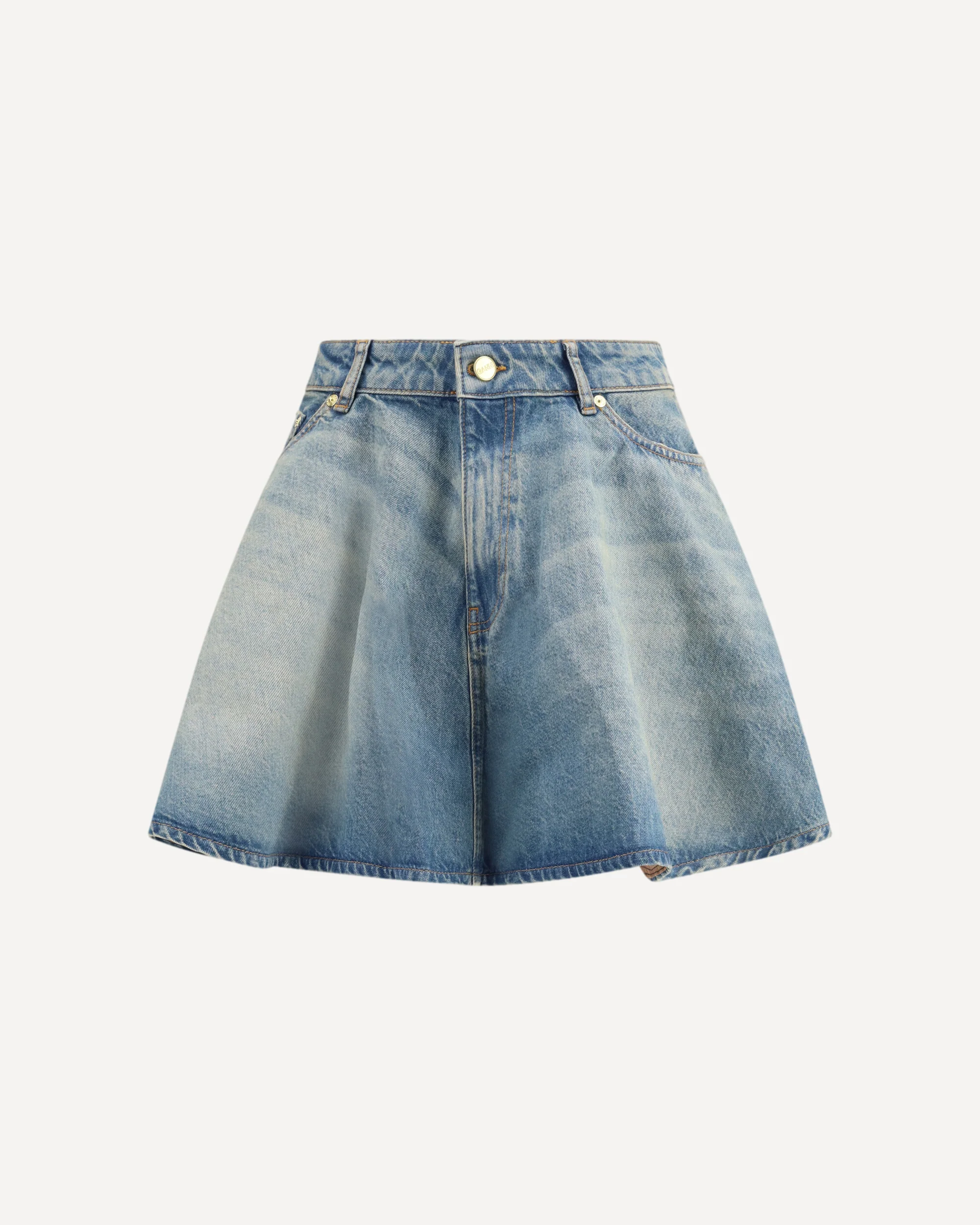 Denim Miniskirt - Image 3