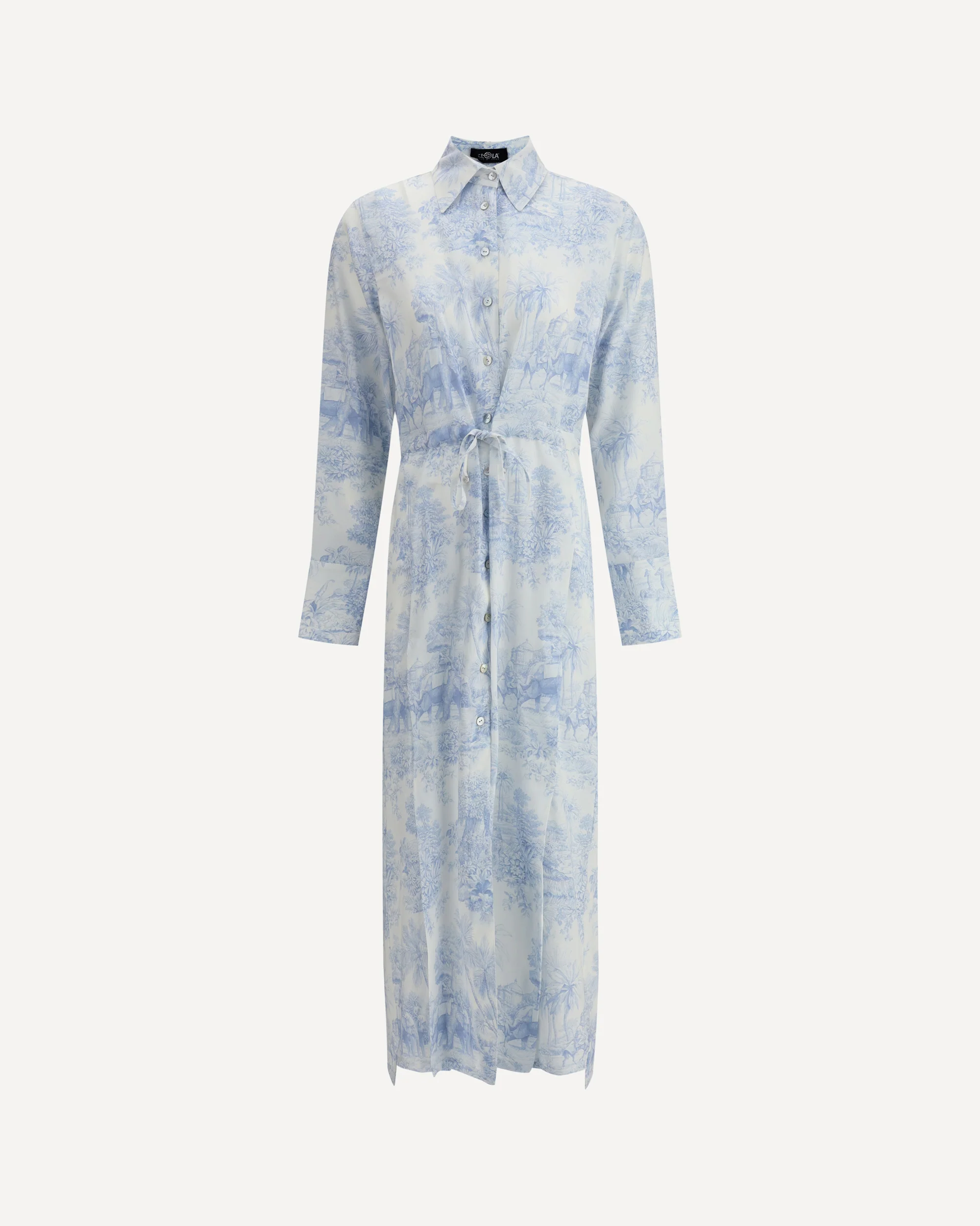 Toile de jouy chemisier Dress