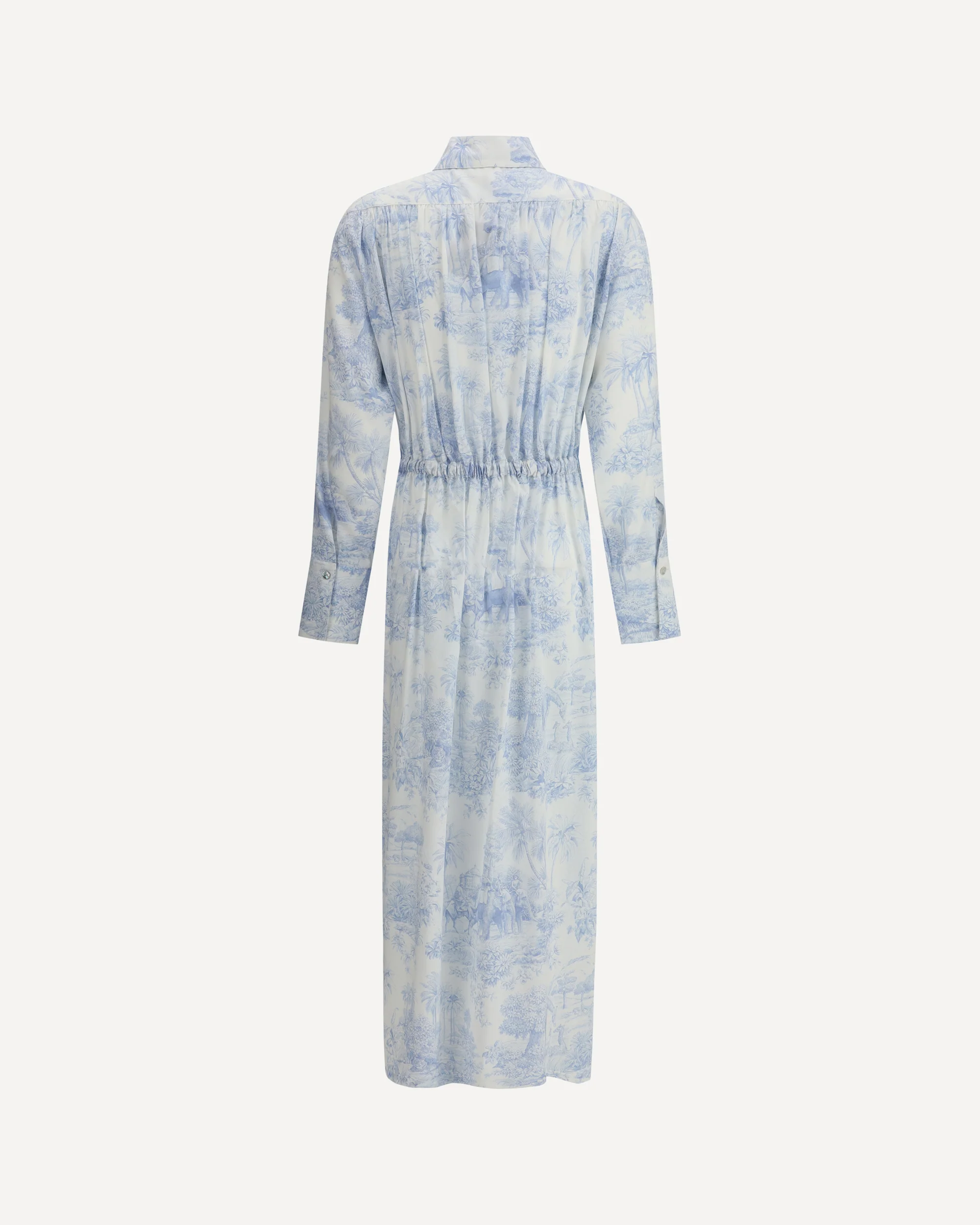 Toile de jouy chemisier Dress - Image 4