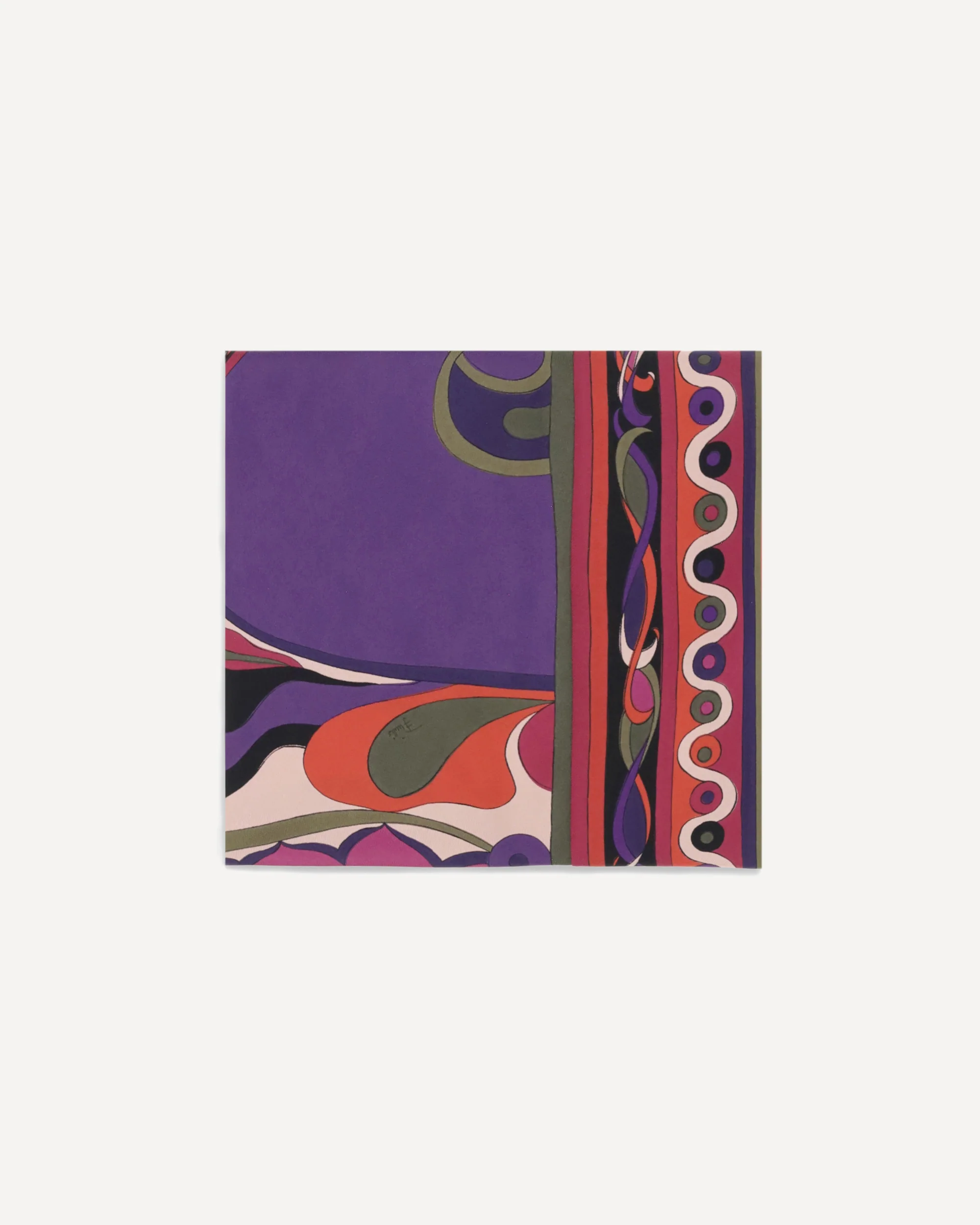 Silk triangle Scarf - Image 3