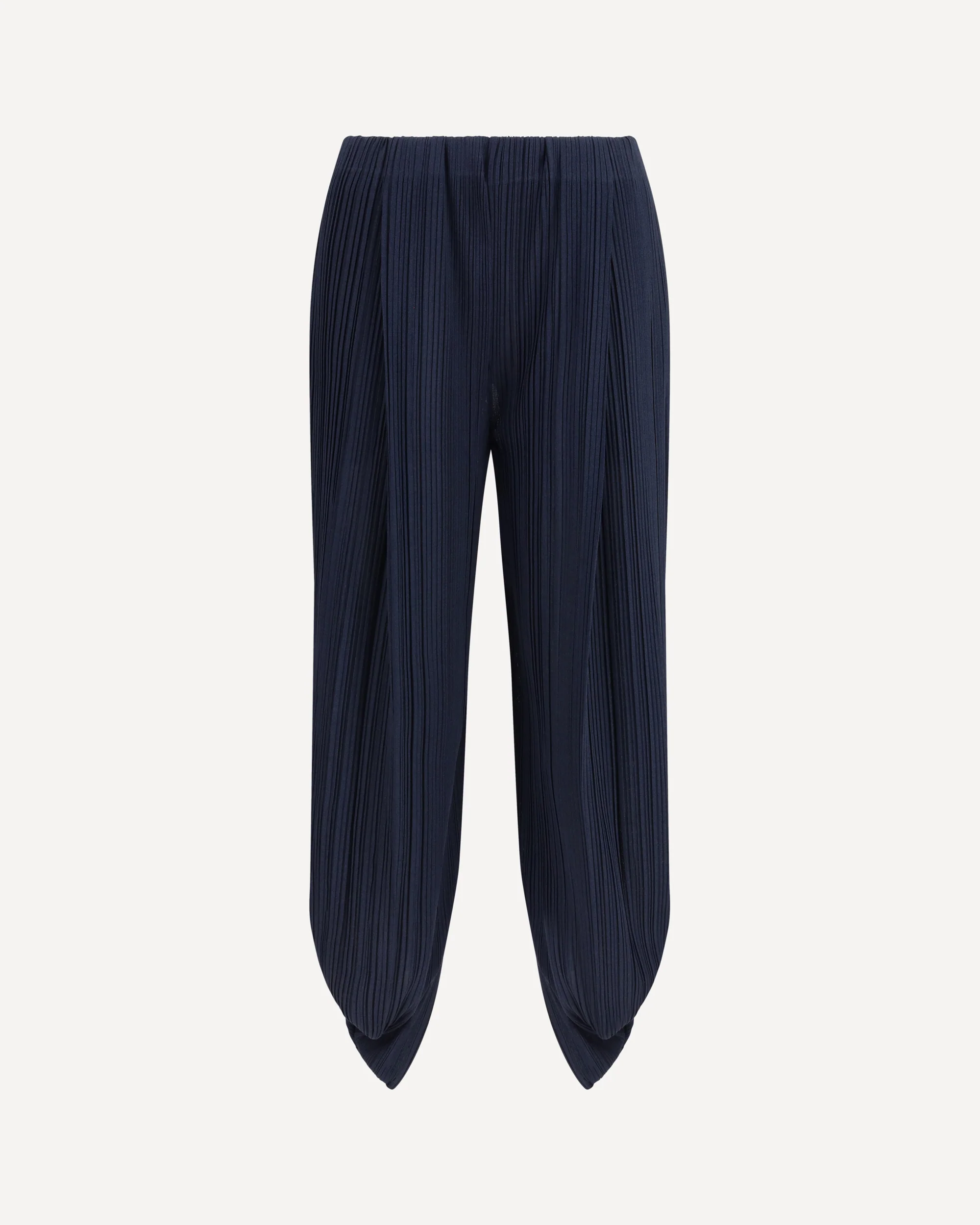 Pleated jersey Pants - Image 3