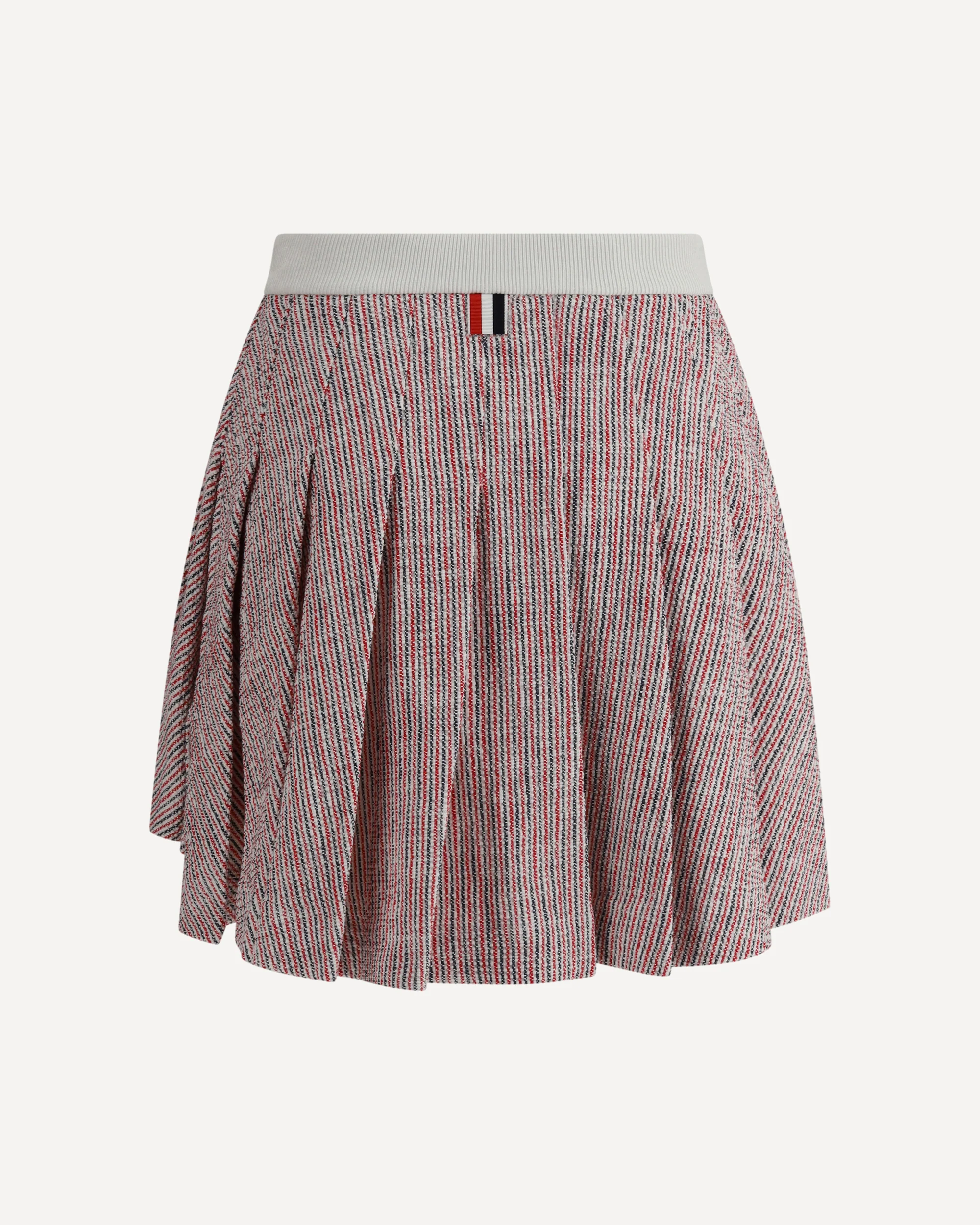 Tweed pleated desig Miniskirt - Image 2