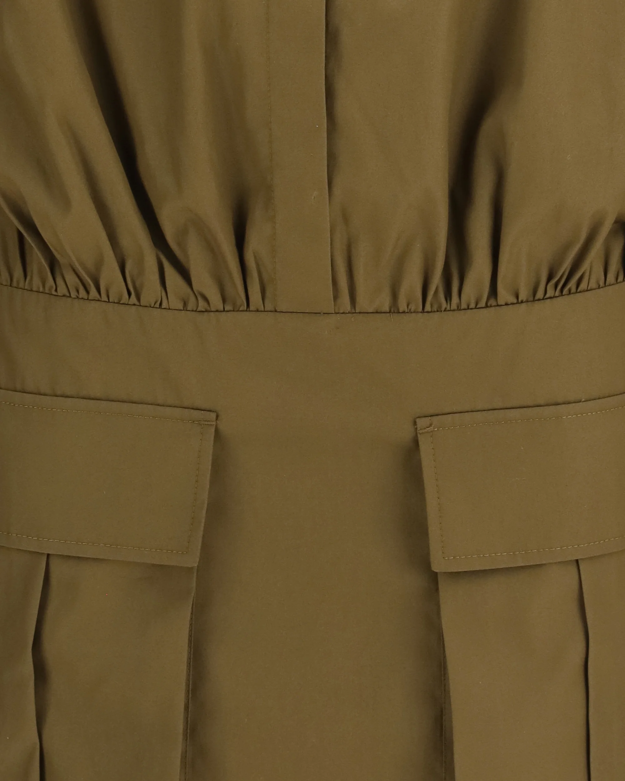 Utility Mini Dress in poplin - Image 5
