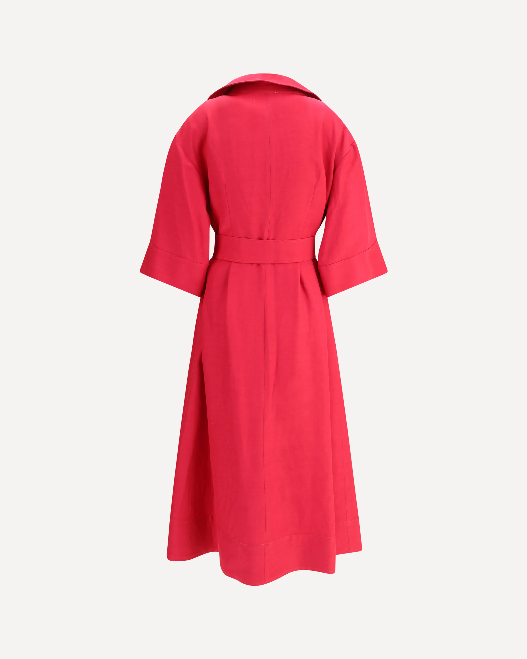 V-neckline Midi Dress - Image 4