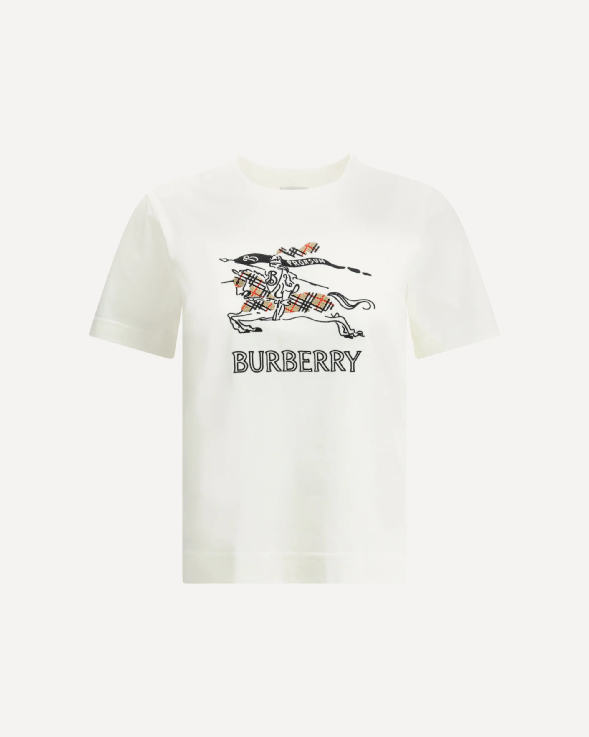 Cotton T-shirt with drawn EKD - Image 3