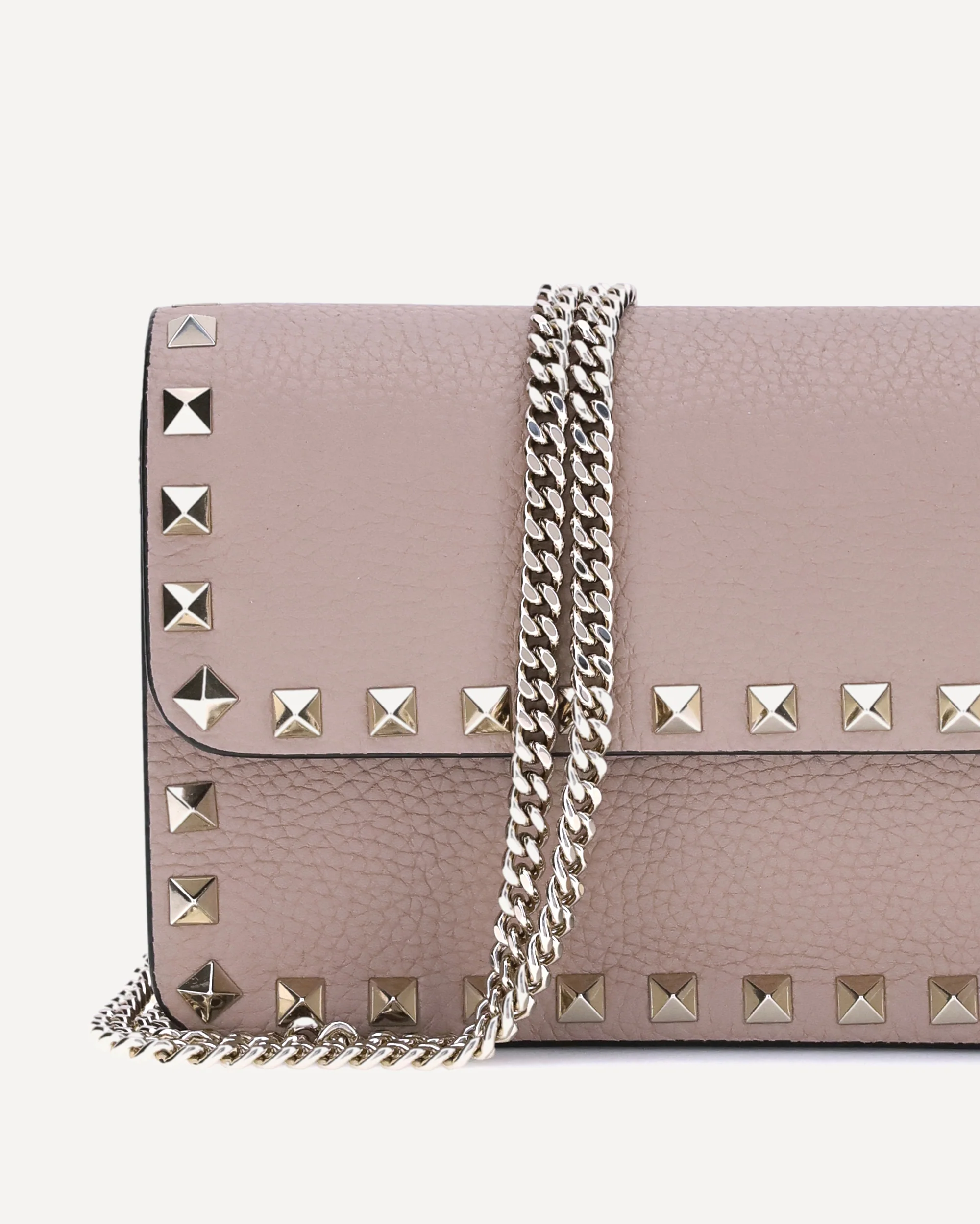 Rockstud Pochette with chain - Image 6