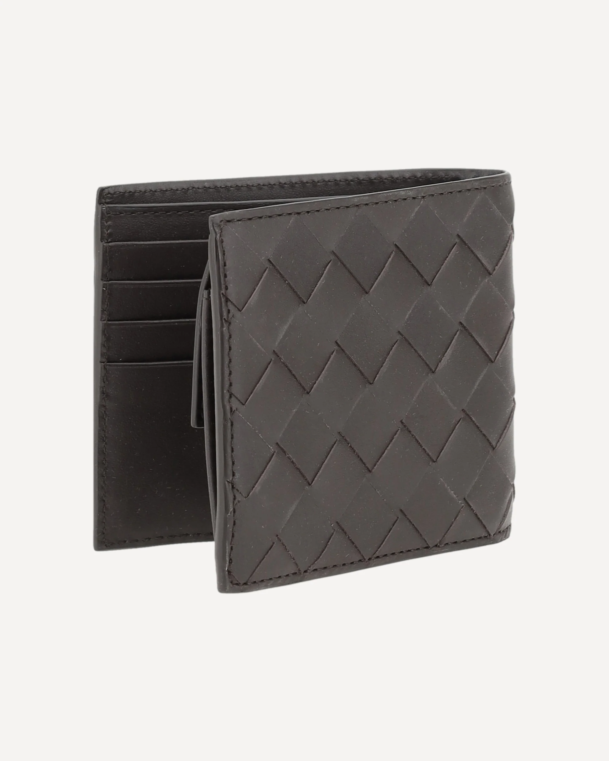 Wallet with the iconic intrecciato weave - Image 4