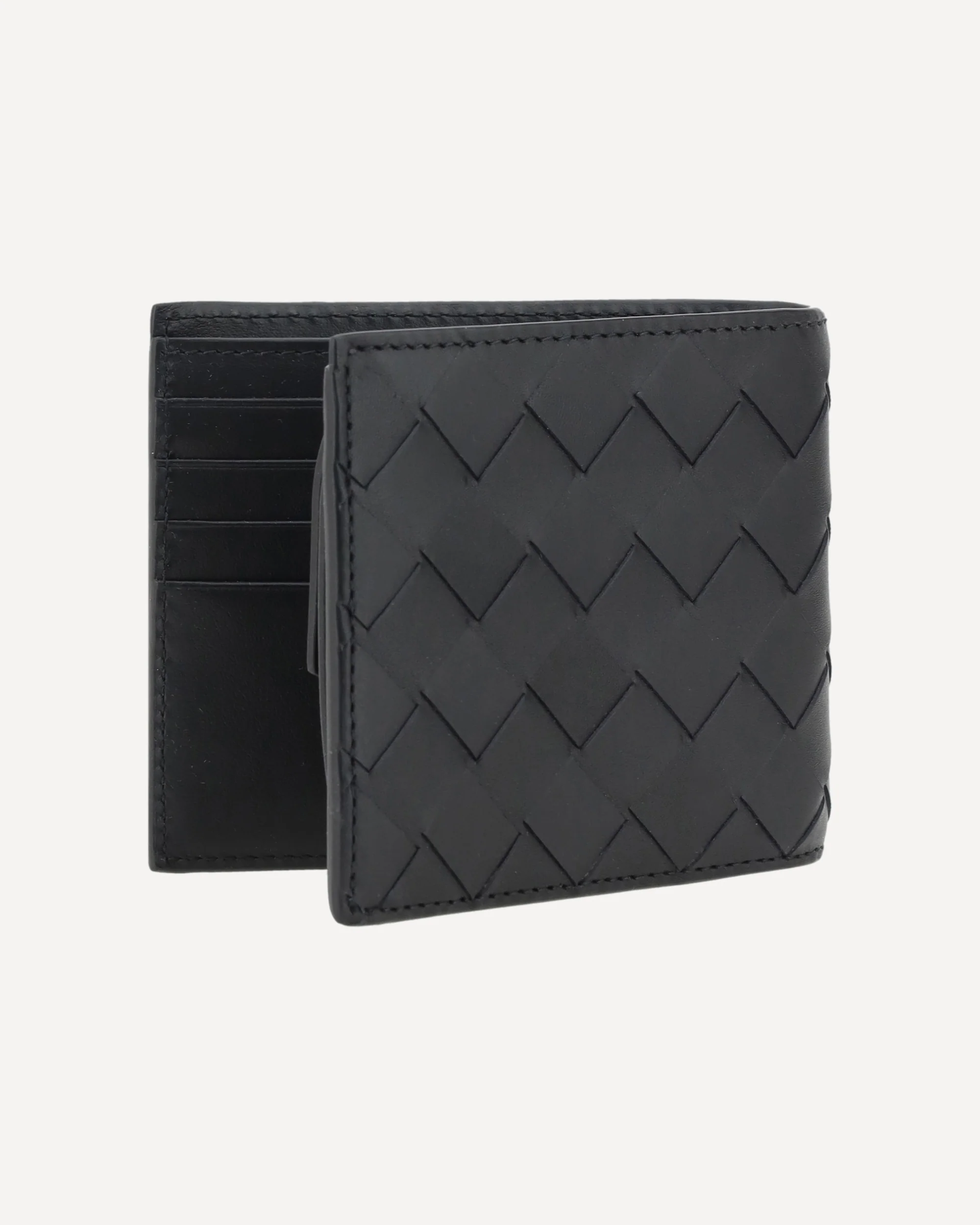 Wallet with the iconic intrecciato weave - Image 4