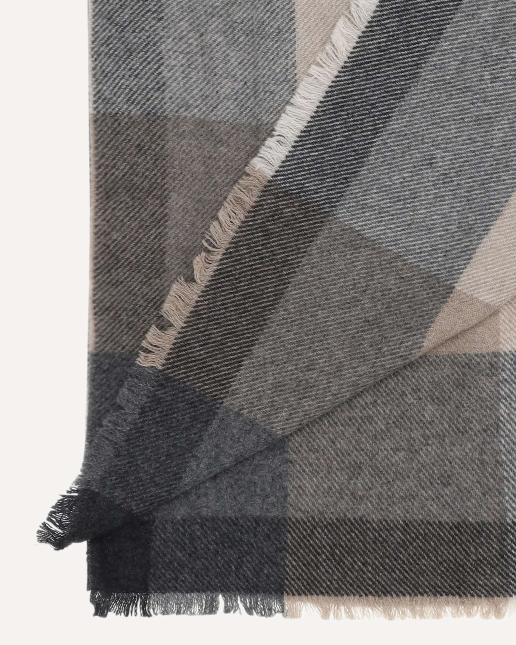 Wool and cashmere Scarf - Image 5
