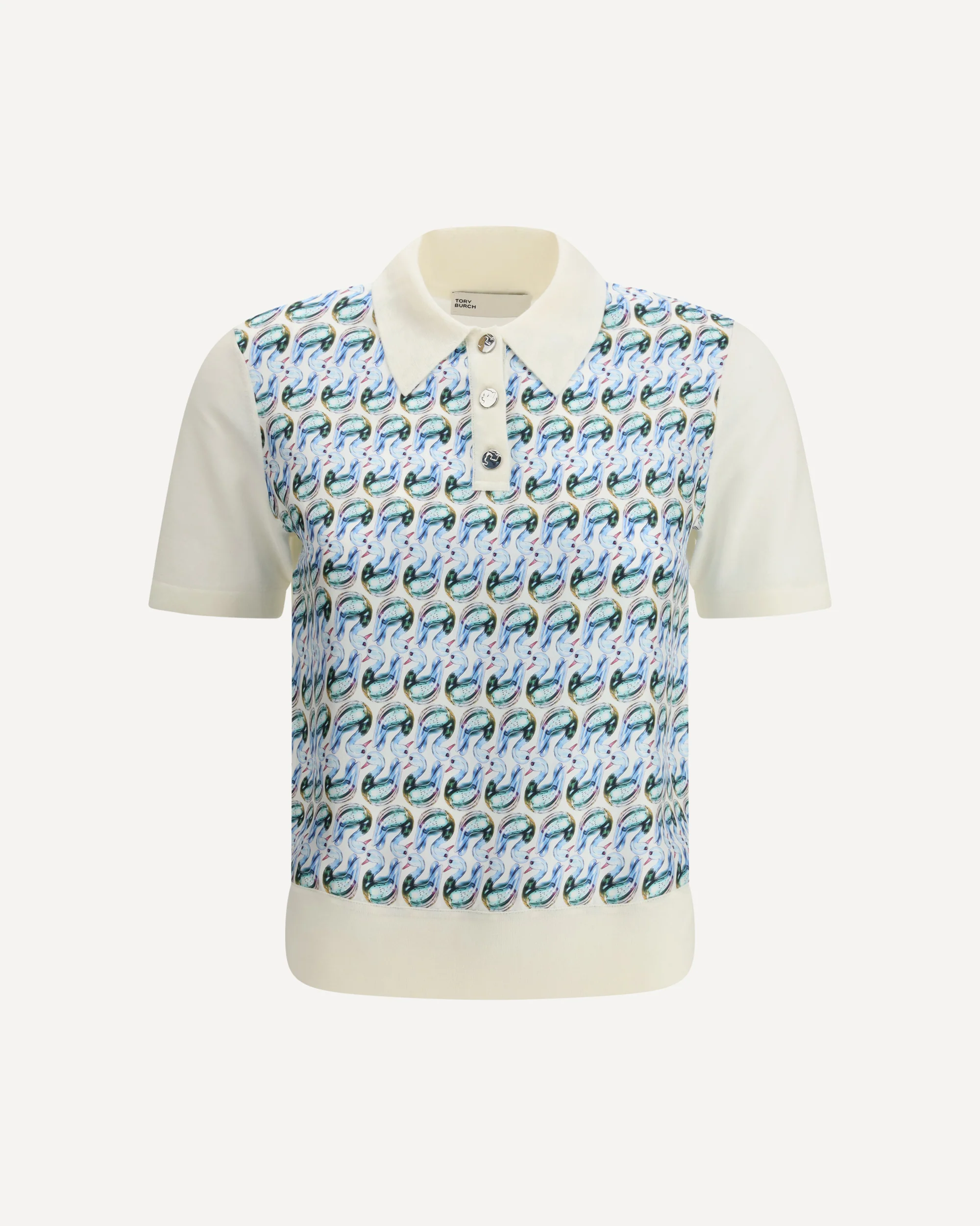 Wool and silk Polo Shirt - Image 3