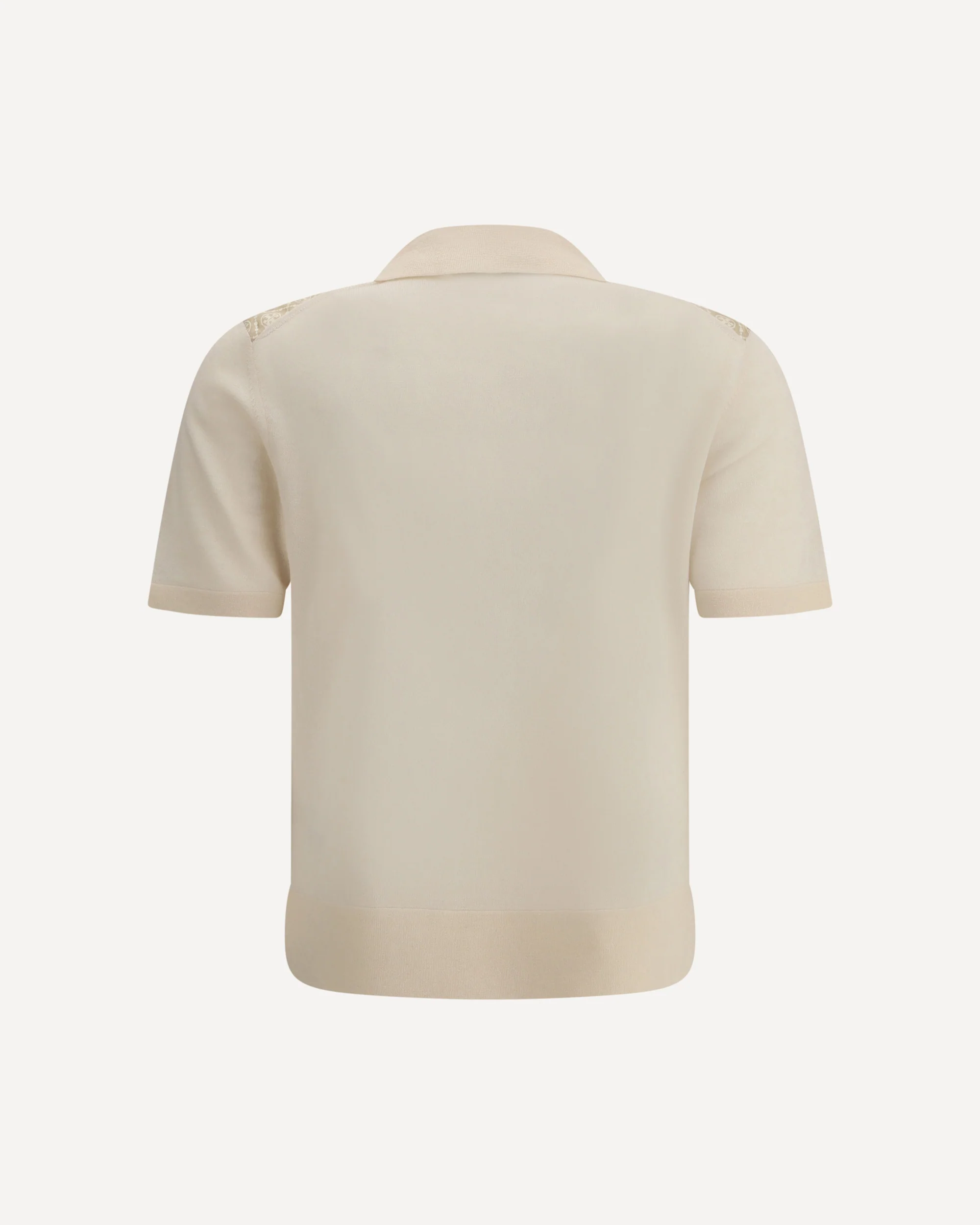 Wool and silk Polo Shirt - Image 4