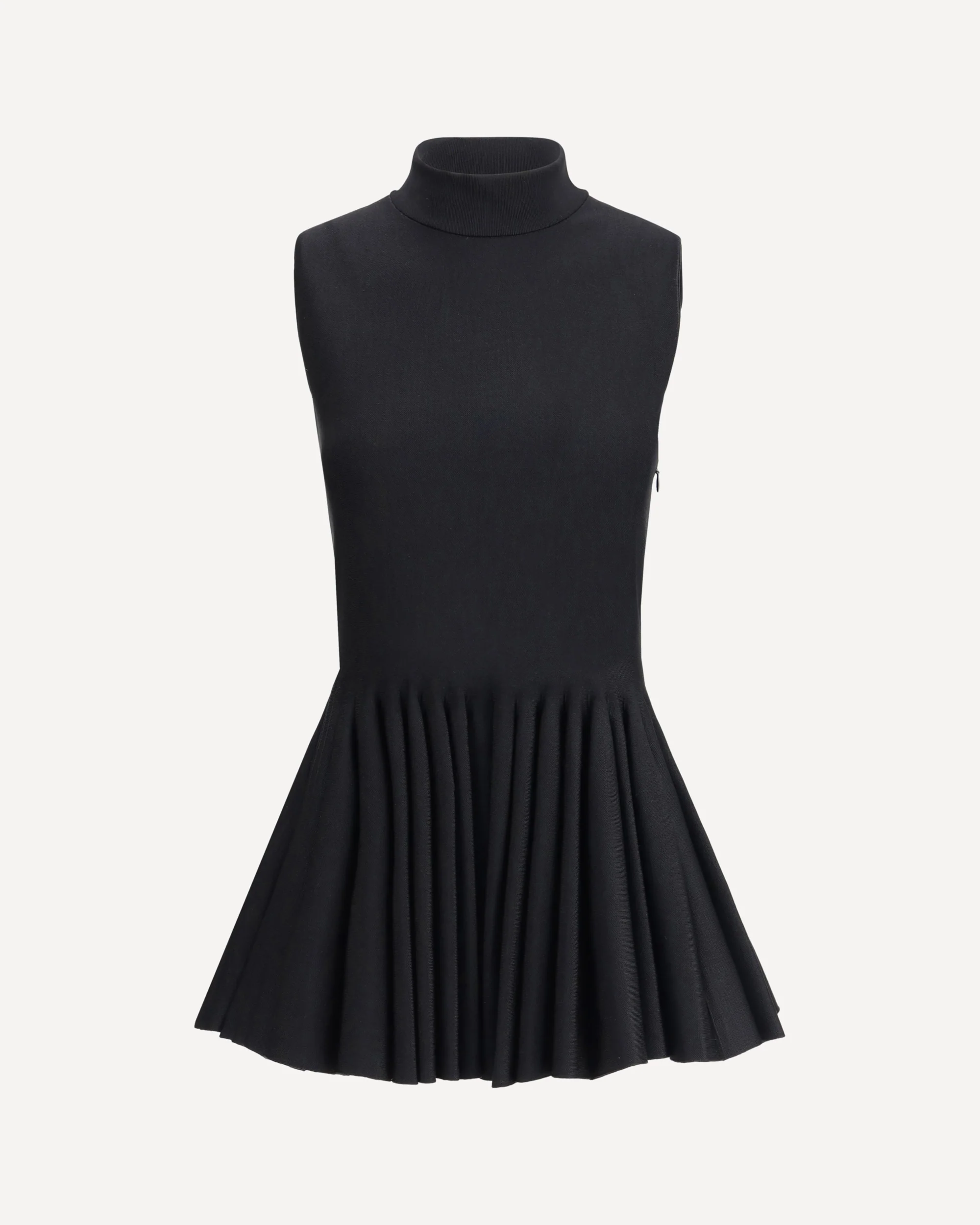 Wool blend godet Top - Image 3