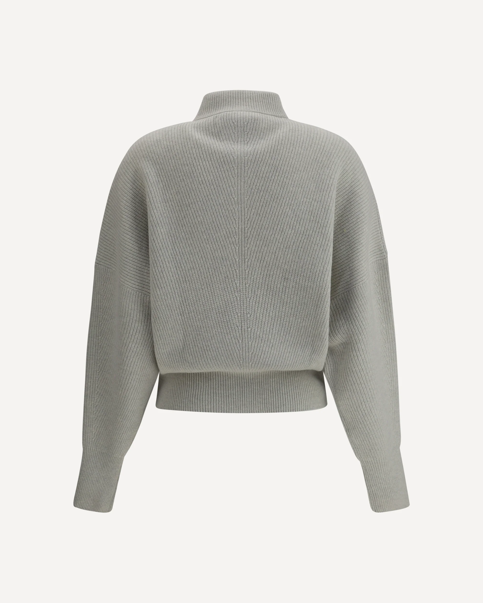 Wool Ribbed Cardigan - Image 2