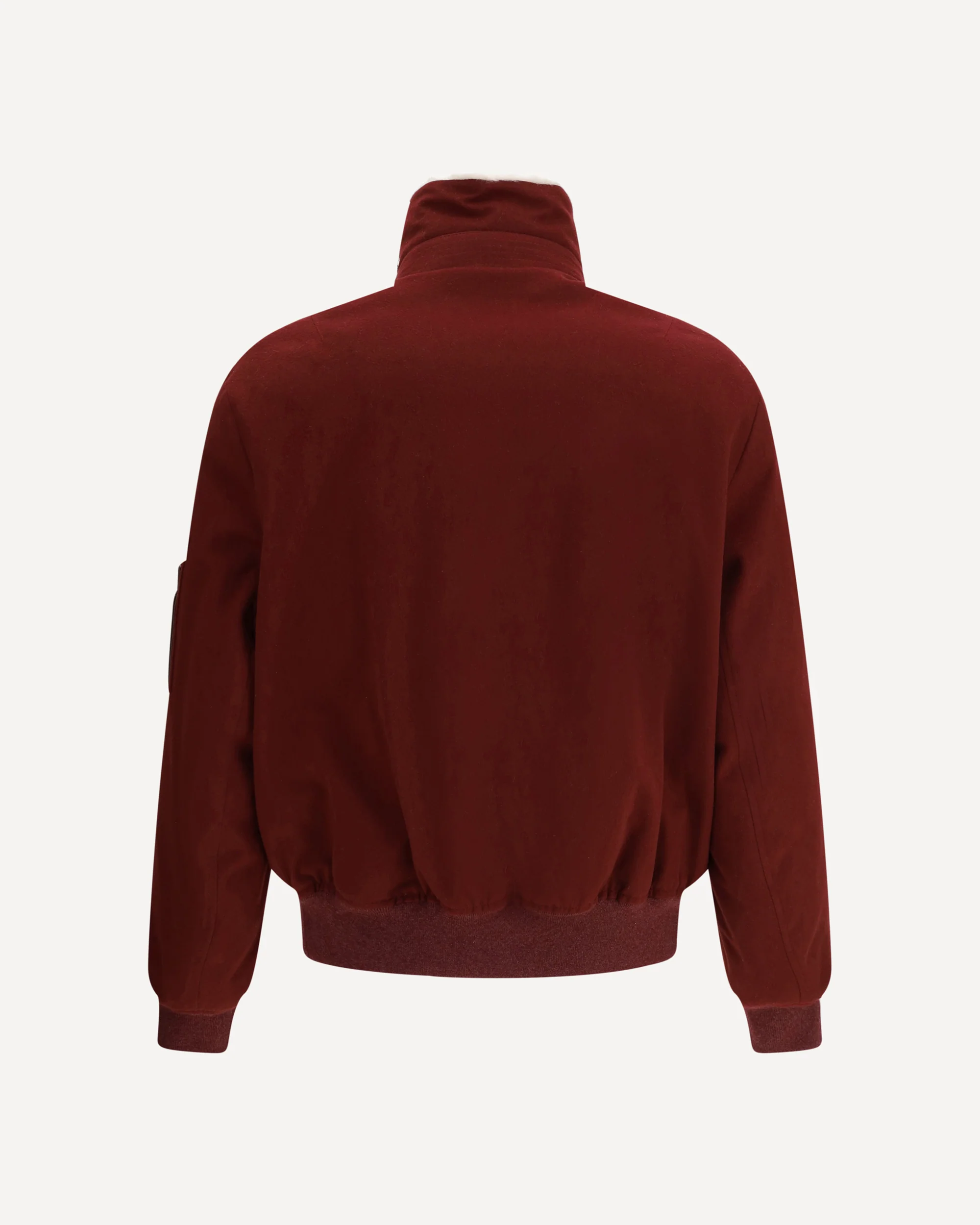 Wool flannel Down Jacket - Image 4