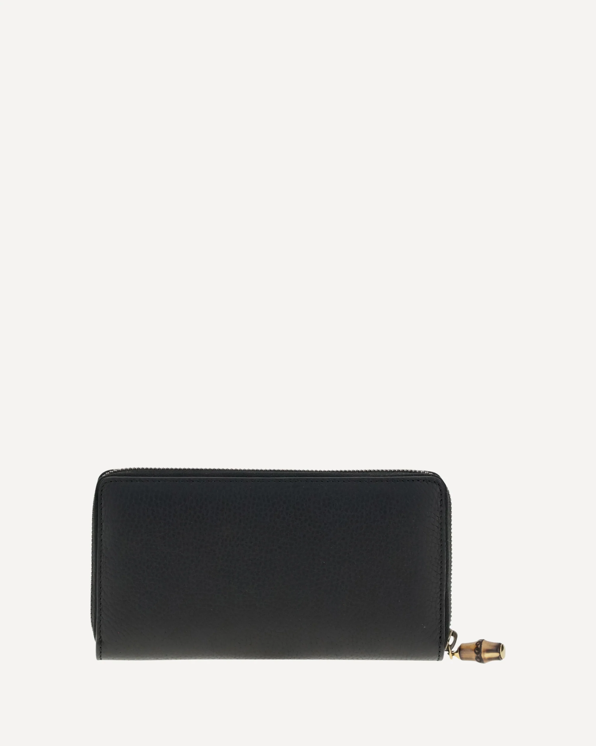Zipper Wallet with bamboo detail - Image 2