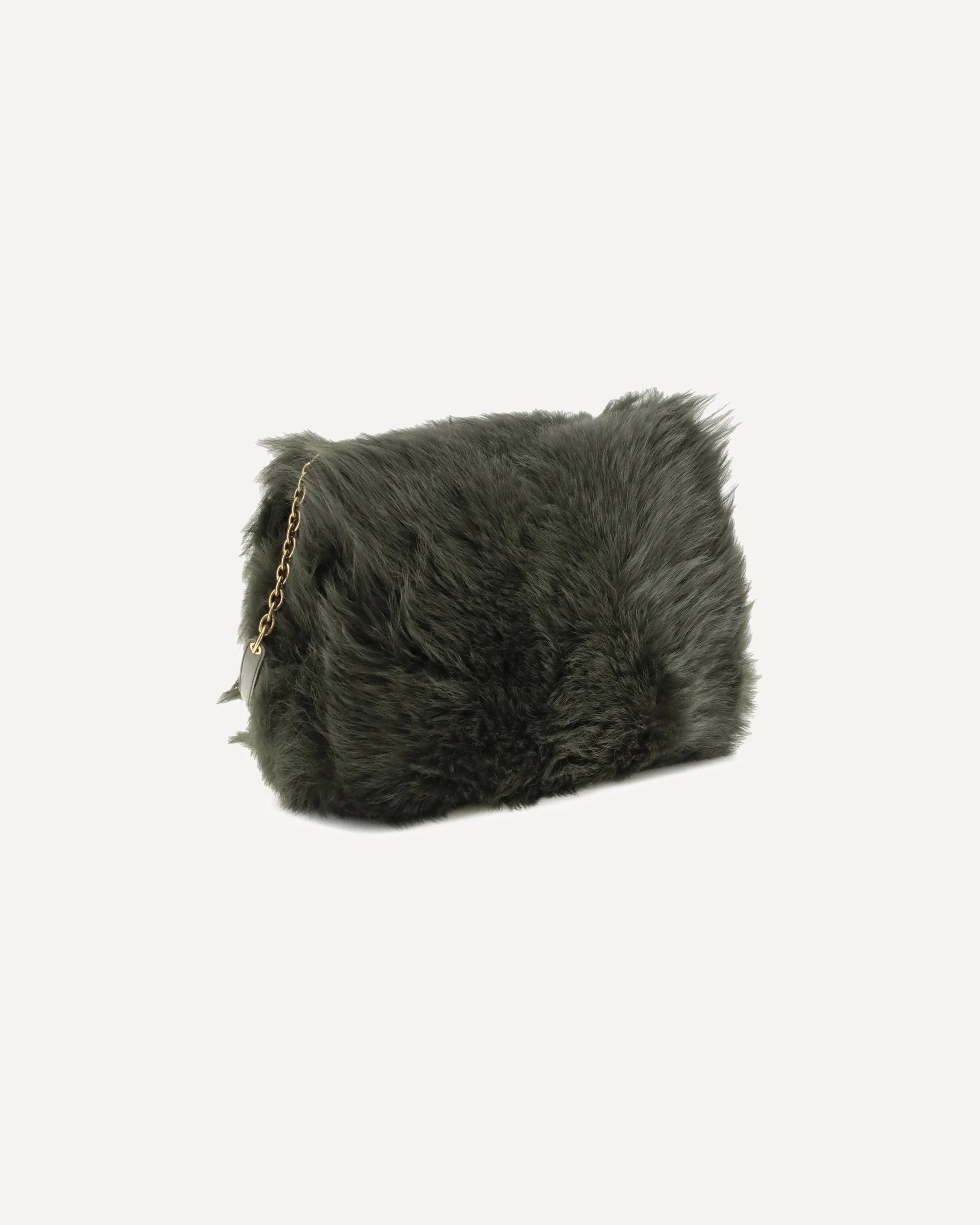 Jamie medium Shearling Shoulder Bag - Image 5