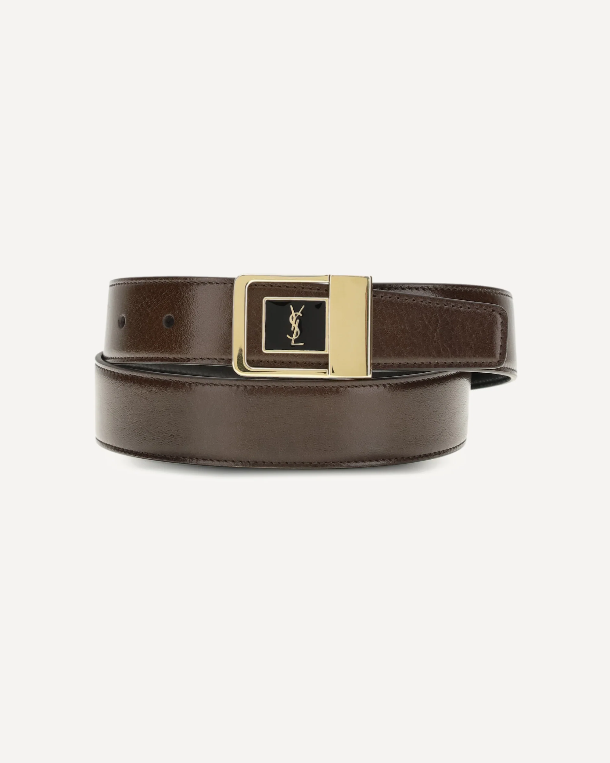 LA 66 Belt in smooth leather - Image 3