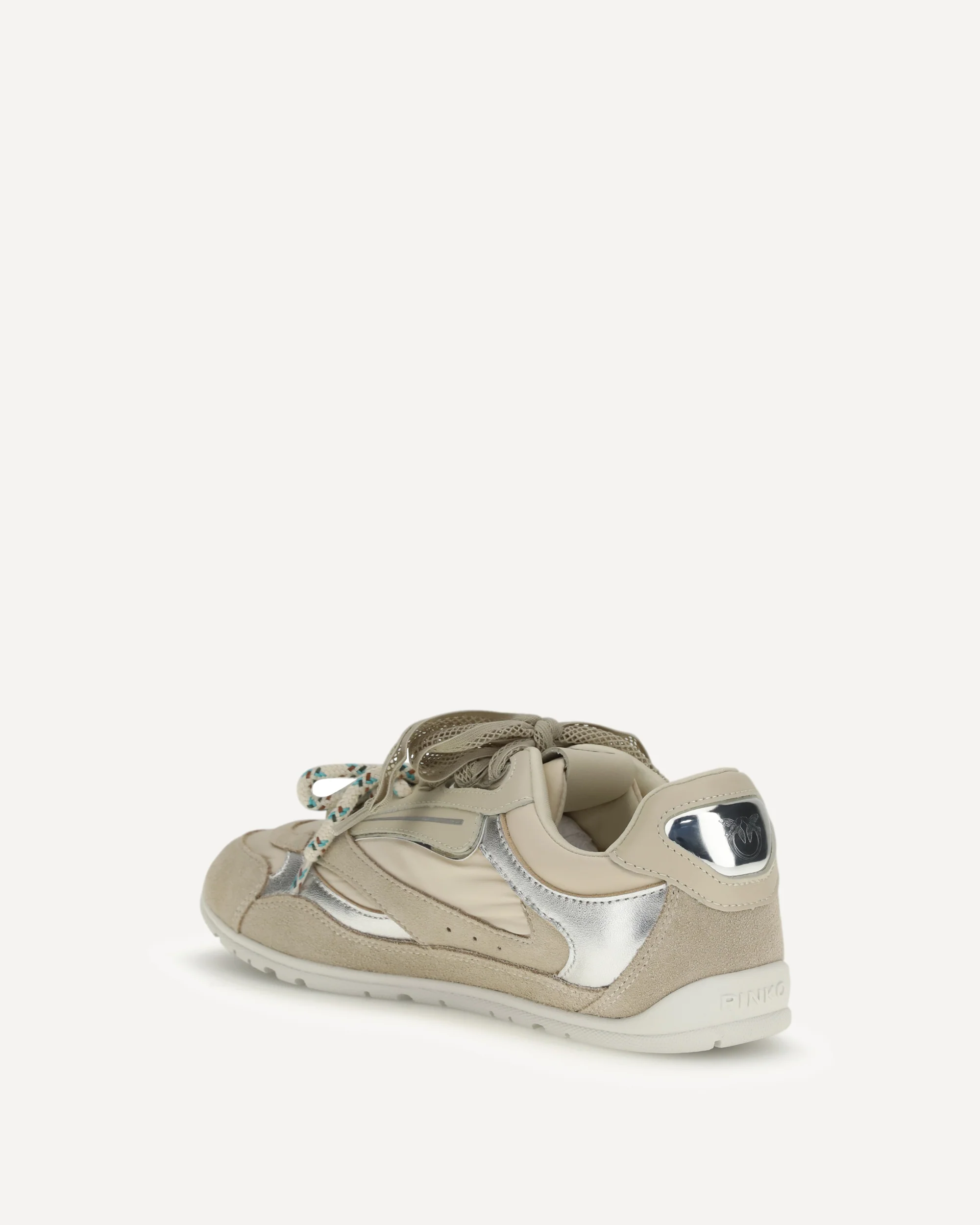 Yulia Sneakers in suede with nylon inserts - Image 2