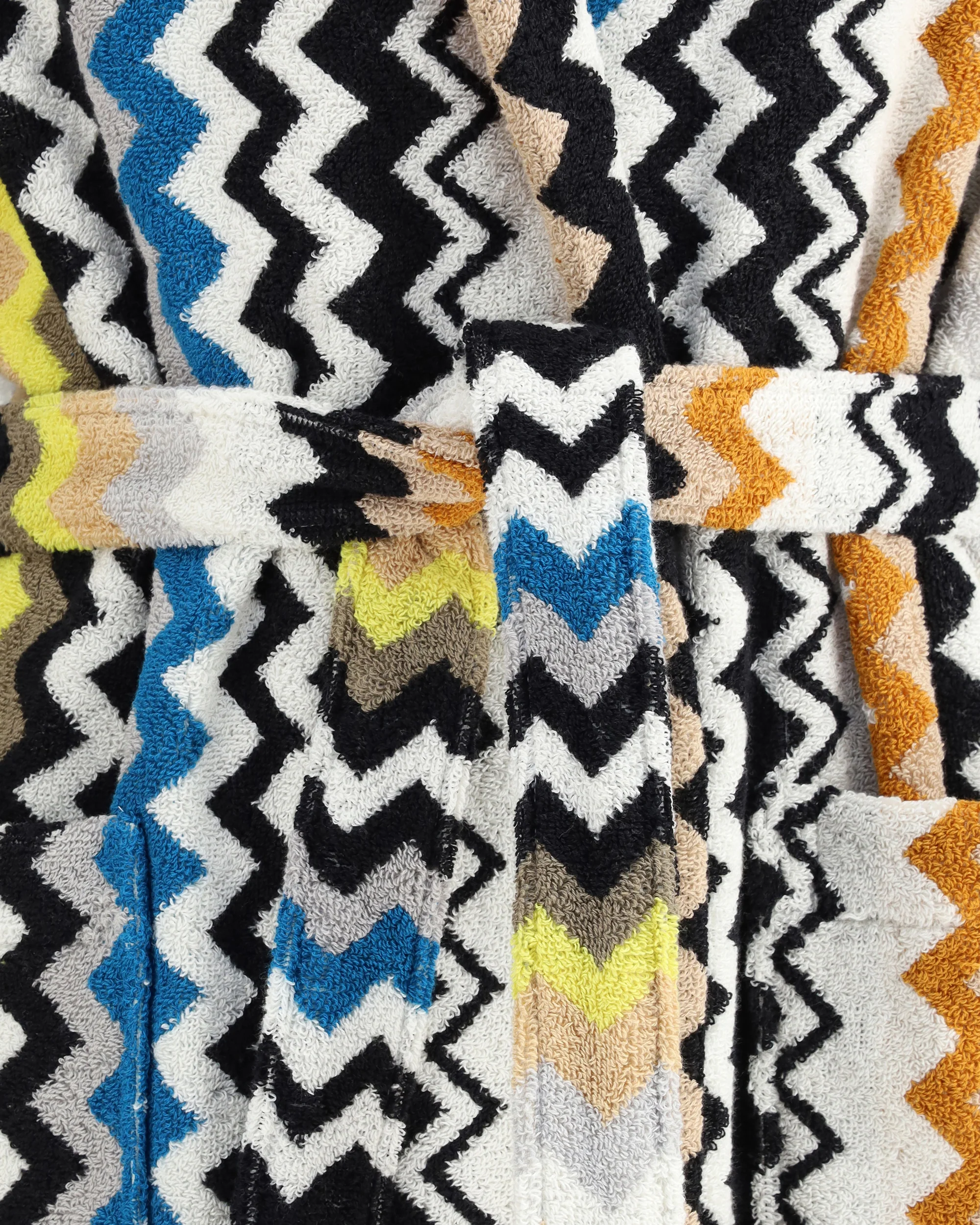 Zigzag printed Bathrobe - Image 5