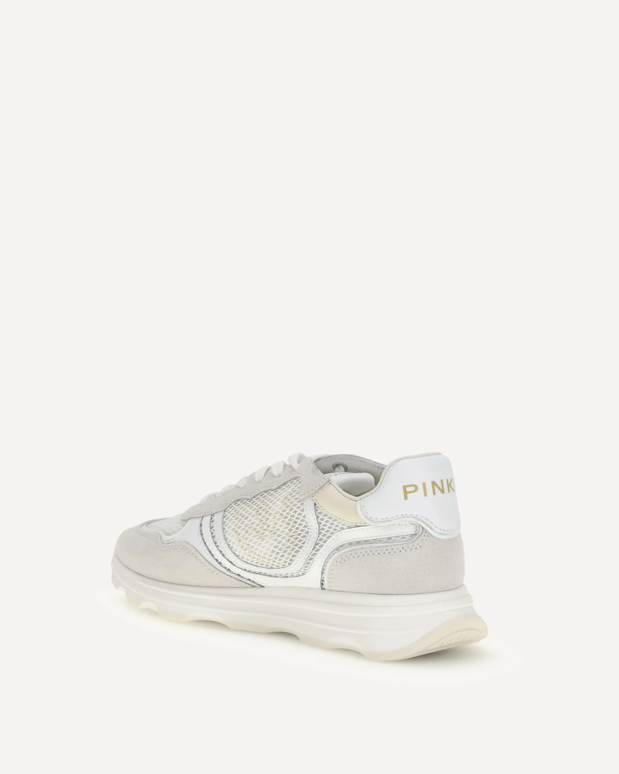 Leather Zoe Sneakers with mesh inserts - Image 2